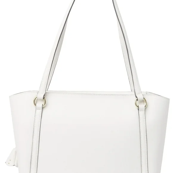 🚫SOLD🚫KARL LAGERFELD PARIS Iris Leather Tote NWTS - Picture 8 of 9